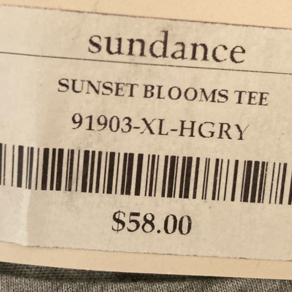 Sundance Sunset Bloom Tee NWT size xL - Picture 5 of 7